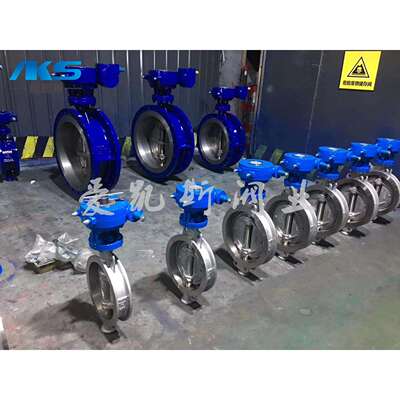 气动硬密封蝶阀气动三偏心蝶阀气动对夹式蝶阀BERSST气动阀