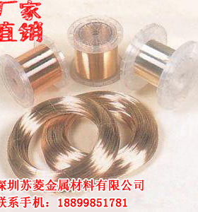 磷铜线 CuSn6锡青铜丝 2.1020锡磷青铜线 C5191W-3/4H磷铜丝