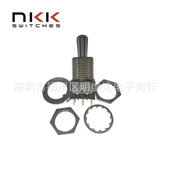 自锁ON 2020L 日开NKK摇柄开关 六脚3档M2024BB1W01