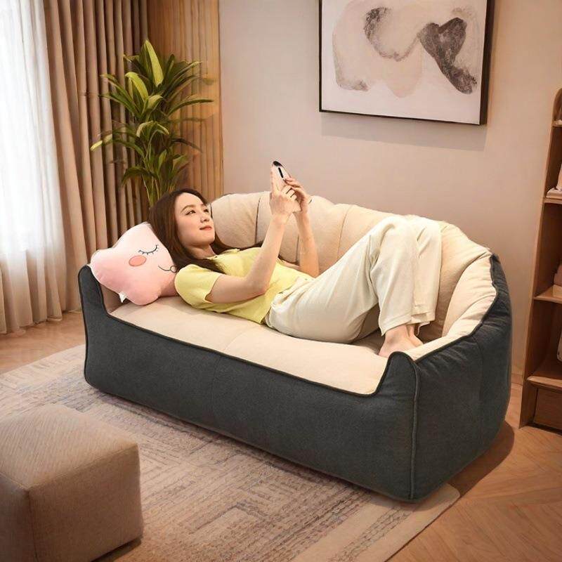 懒人沙发双人网红榻榻米可躺可睡卧室小沙发客厅单人休闲懒人椅子