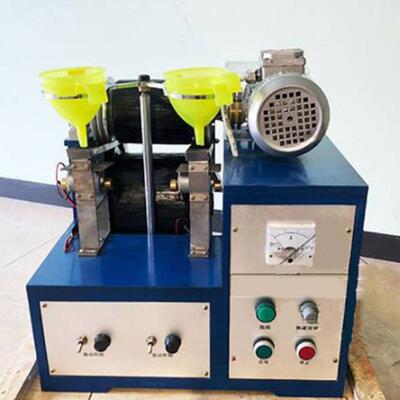 小型实验干式磁选机试验辊式干法强磁机双面辊式磁选机弱磁机