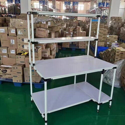 精益管电商打包桌物流快递打包分拣台电商打包台操作台工作桌