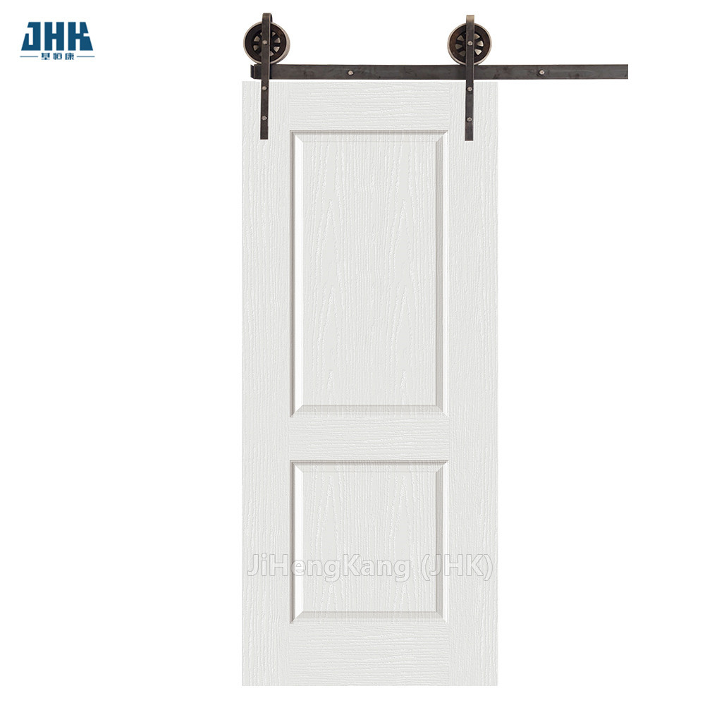厂家直销美式白底漆谷仓门primer Barn door模压表面JHK-SK04-1