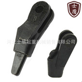 40MM 钢丝绳楔形接头夹头楔套 防扭接头8 塔机专用配件锲套固定器