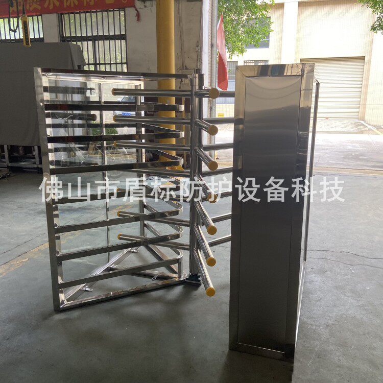 汽车站出口半高转闸门人行通道半高安检通行门铁路手动半高单向门