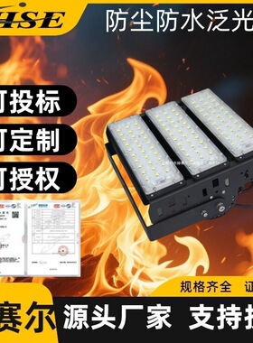 FL7 300W LED泛光灯支架安装50W 100W 150W 200W 防尘防水泛光灯