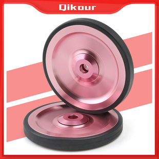 特价60mm易行轮CNC铝合金实心拖拽轮 国布英布折叠车培林后架导轮