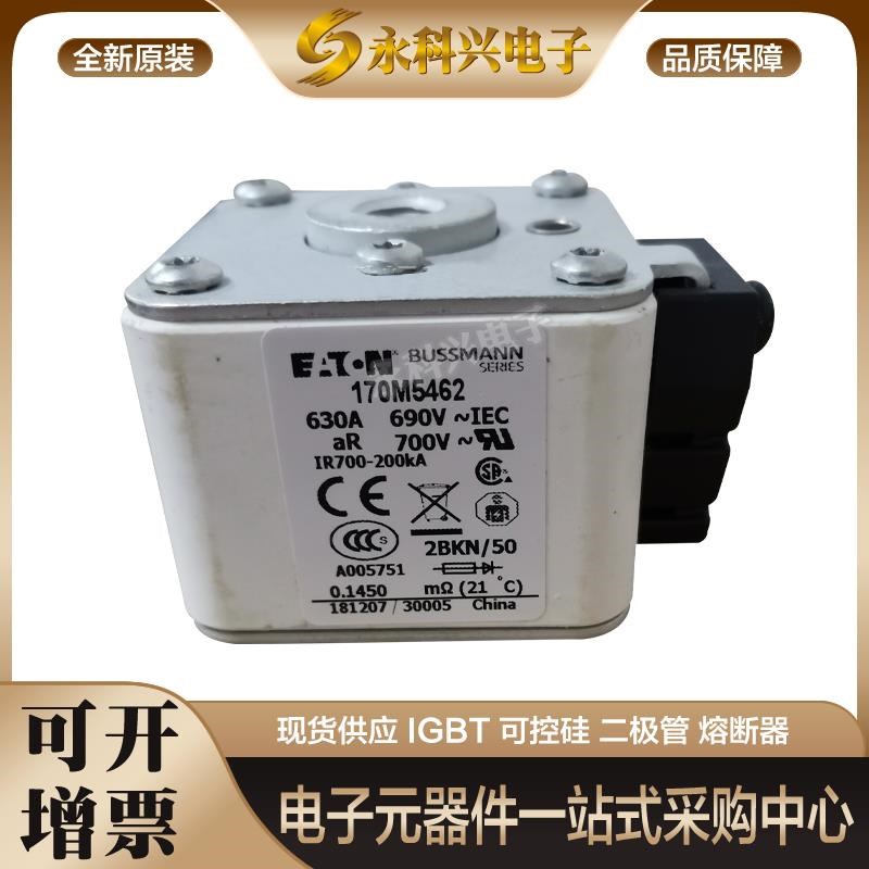 全新巴斯曼快速熔断器170M5461/5462/5463/5464/5465/5466/5467