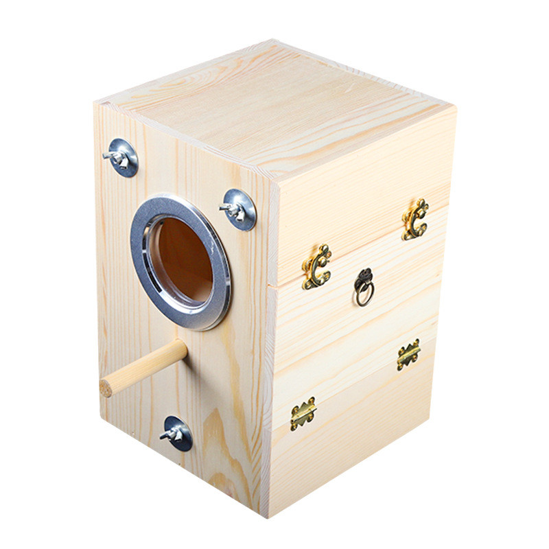 横式鹦鹉繁殖箱虎皮牡丹玄凤鹦鹉鸟窝挂窝鹦鹉窝保暖鸟笼配件用品