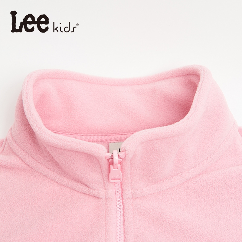 Leekids男女童摇粒绒外套春季