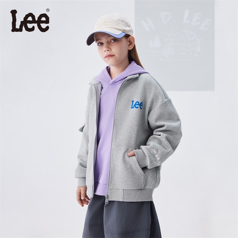 Lee Kids男童女童外套2025春季新款童装儿童休闲上衣中大童春秋装