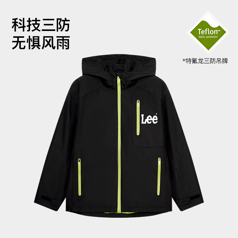 Lee Kids夹克儿童长袖儿童外套男童新款女童休闲舒适百搭