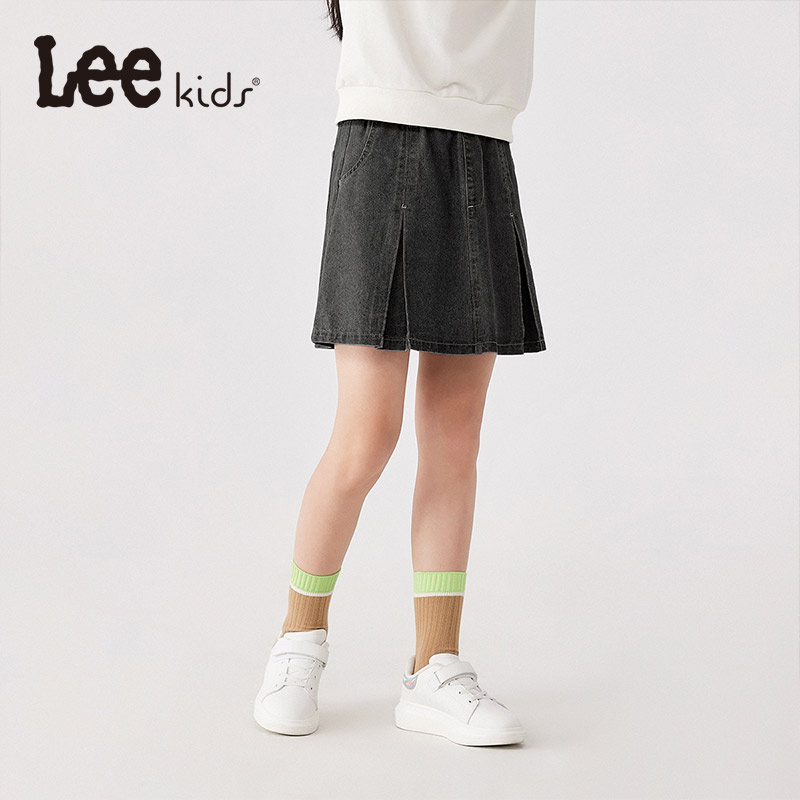 LeeKids女童牛仔短裙半身裙
