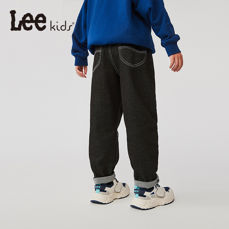 Leekids男童牛仔裤长裤