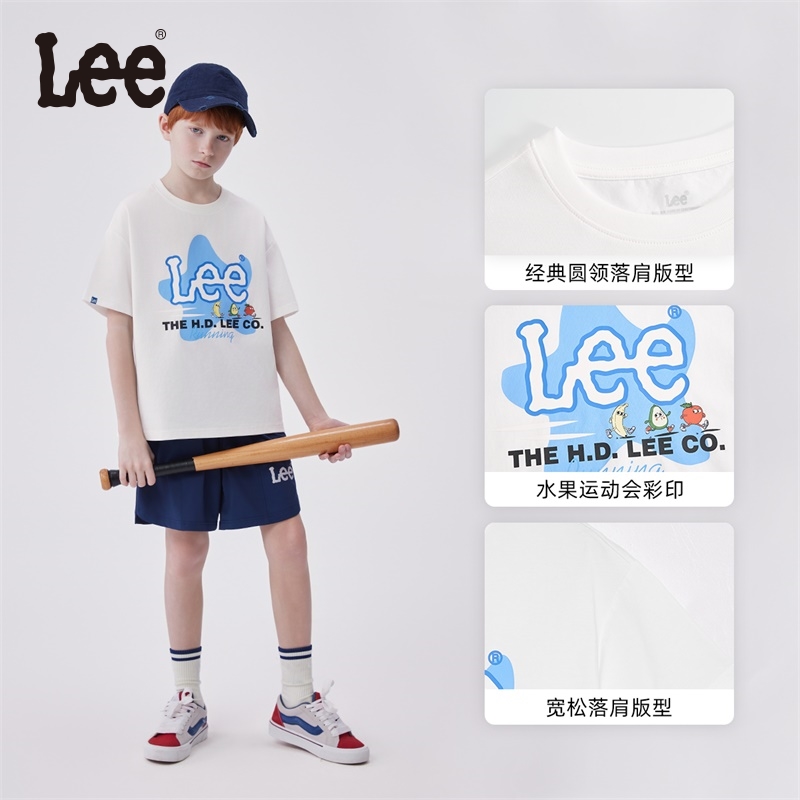 LeeKids儿童短袖休闲运动T恤