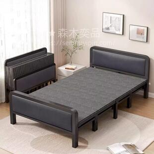 折叠床家用简易床成人出租房宿舍结实耐用铁床办公室午休床陪护床