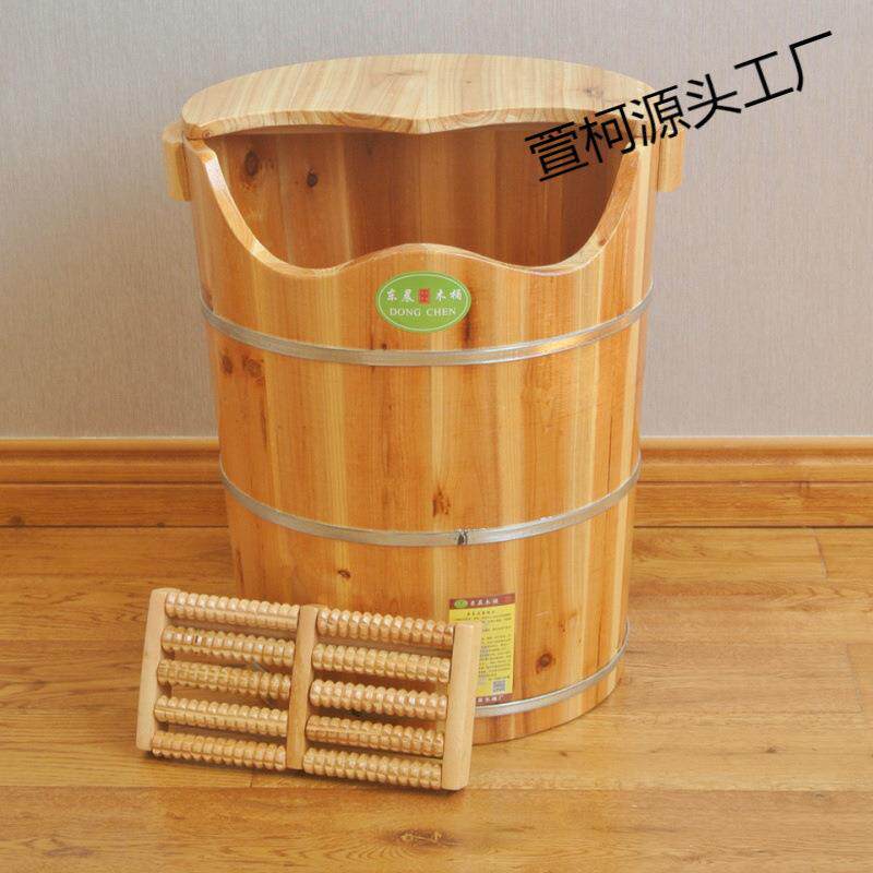 木质高泡脚桶木桶洗脚桶杉木足浴桶足疗足浴盆实木高深桶价