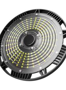 190LM高光效200W高功率UFO工矿灯工厂车间室内球场专用照明高棚灯