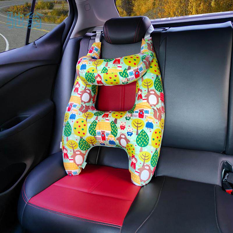 Ejv儿童车载睡枕旅行两用靠枕头枕车用护颈后排睡觉神器宝宝枕头