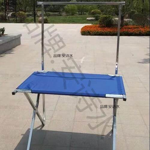 子摆摊摆地摊货架货架折叠推车展示架米桌1152便携式挂架