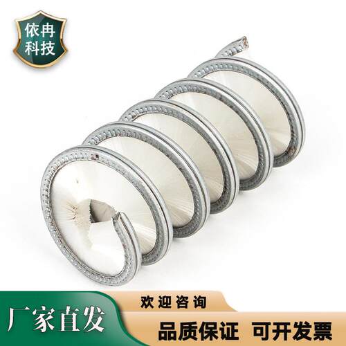 工业内绕钢丝辊机械设备内绕弹簧刷内绕钢丝辊不锈钢丝毛刷辊