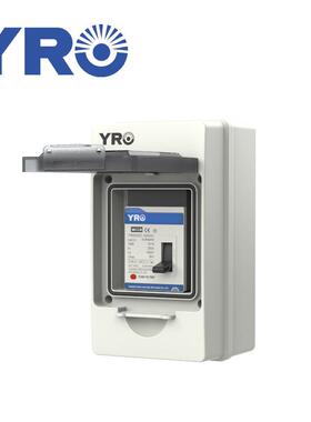 光伏电池汇流箱2P125-320A1000Vdc塑壳直流断路器开关防水IP66