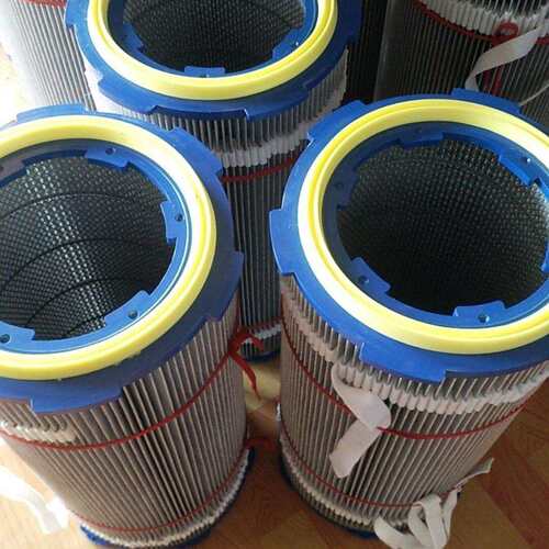 厂家货源防静电六耳除尘滤筒325*660抛丸机用除尘滤筒