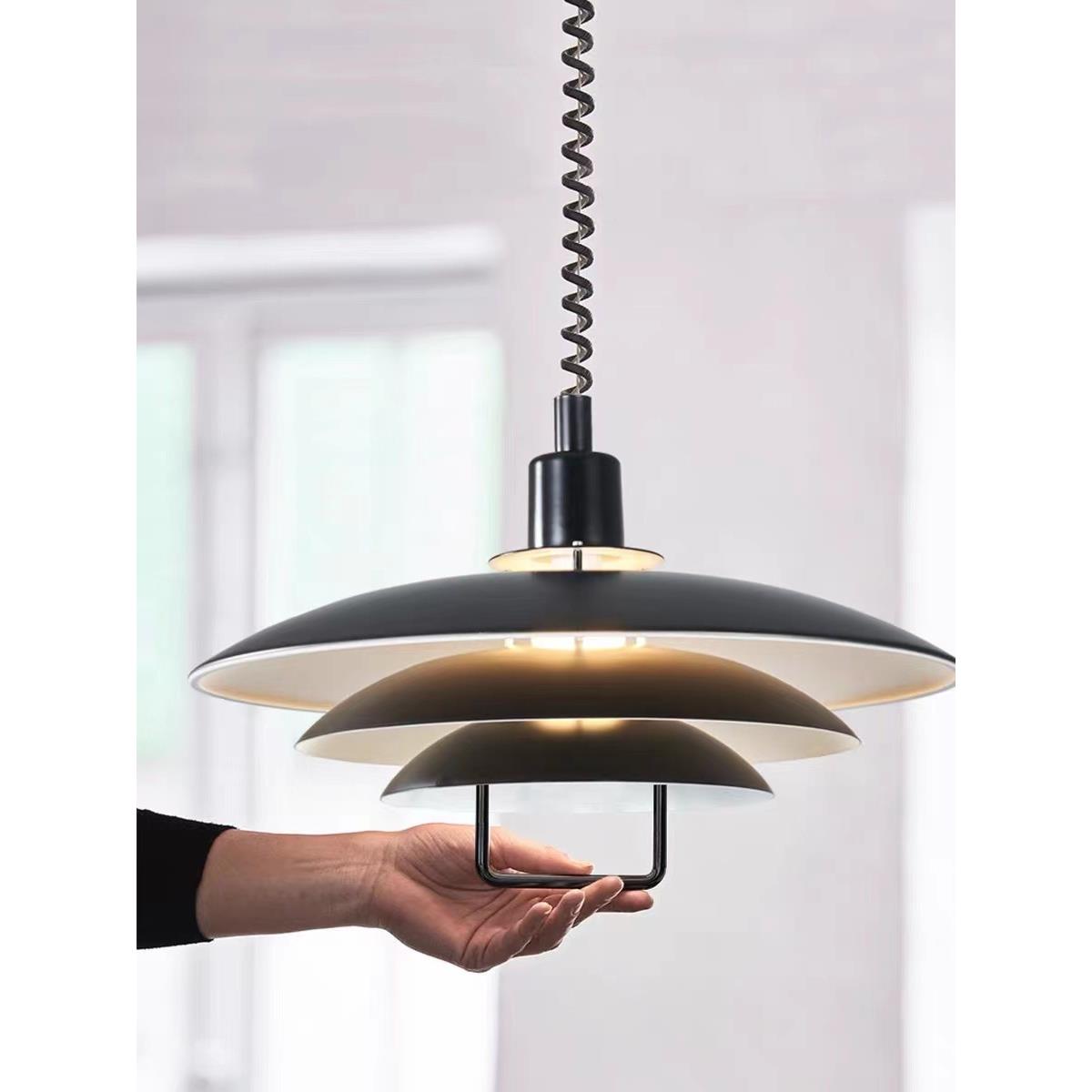 北欧丹麦Primus设计师客厅餐厅吧台多层圆形飞碟可升降伸缩PH吊灯