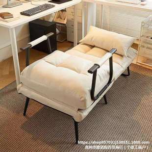 折叠躺椅办公室午休午睡床两用椅家用可躺可坐椅靠背懒人沙发椅子