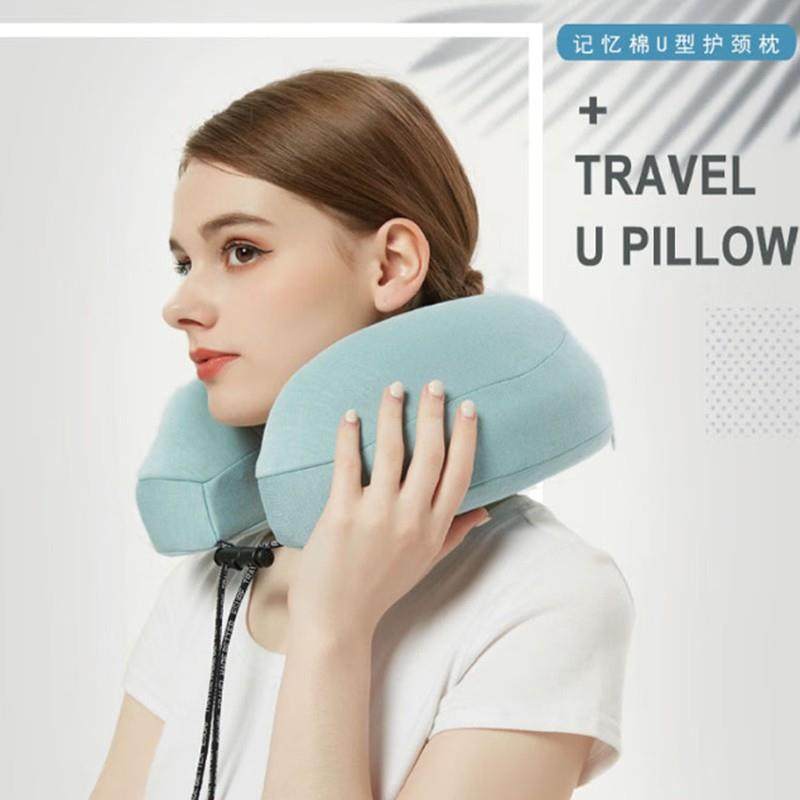 TRAVELER头等舱卷芯U枕ES-M033（B）u型枕可印logo