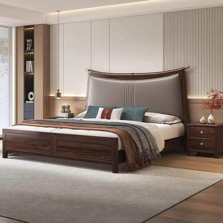 乌金木新中式实木床1.8M双人主卧婚床现代简约软靠气压高箱储物床,玩具/童车/益智/积木/模型,其它,淘宝优惠券,粉丝福利购,淘宝优惠卷