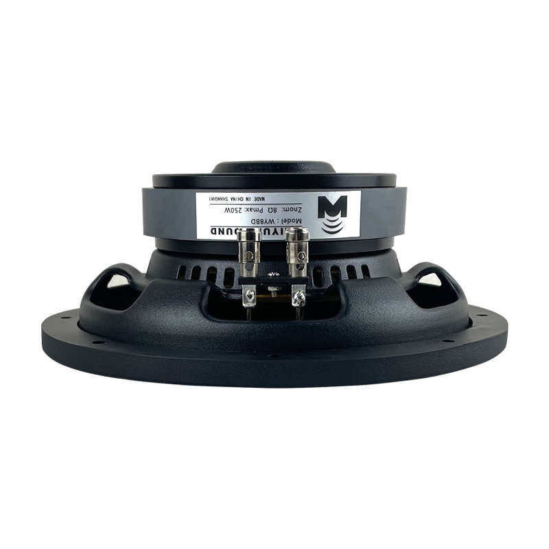 高档8寸进口PP音盆超薄低音炮喇叭三分频重低音扬声器汽车低音炮