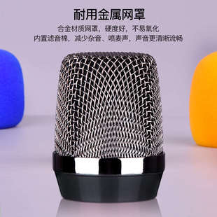 山水K6无线话筒麦克风一拖二专业唱歌万能通用高端家用户外k歌KTV