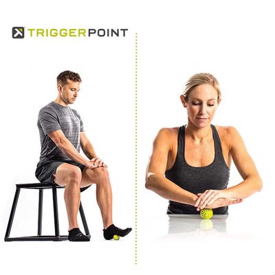 triggerpoint足底筋膜球肌肉放松浮点瑜伽球健身经络球通用按摩球
