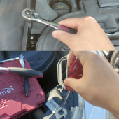 好美大小飞拆车套筒工具安装 汽车导航音响2分1快速棘轮4分1扳手