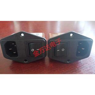 115 250VAC 滤波器交流电源输入模块连接器过滤器 06AB2D全新原装