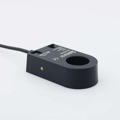 微型电感式检测环形金属感应接近开关三线npn/pnp常开24v传感器