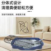 钢架宠物狗狗厕所小型中型大型犬用品大全清理防踩屎尿盆便盆专用