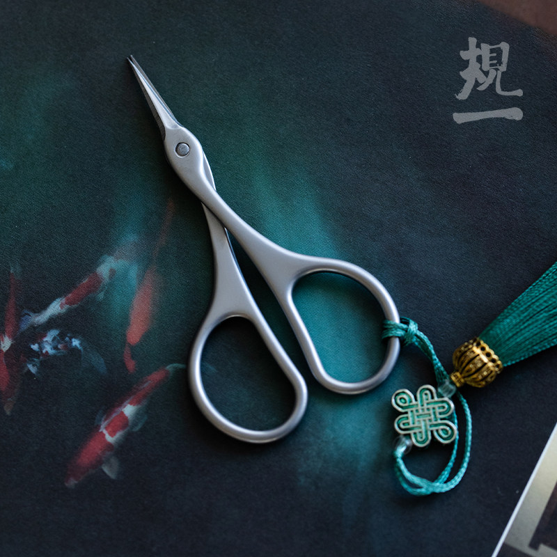 速发功夫茶具配件茶叶袋包铁观音不锈钢复古中式迷你茶艺剪小剪刀