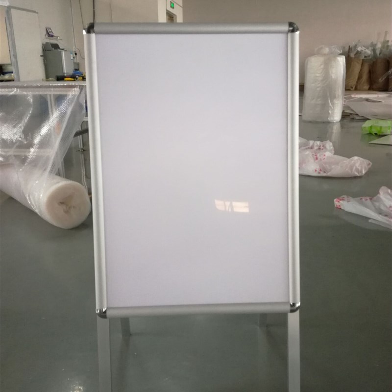 速发单面A字型开启式海报架海报框展示架双面展架广告牌宣传架