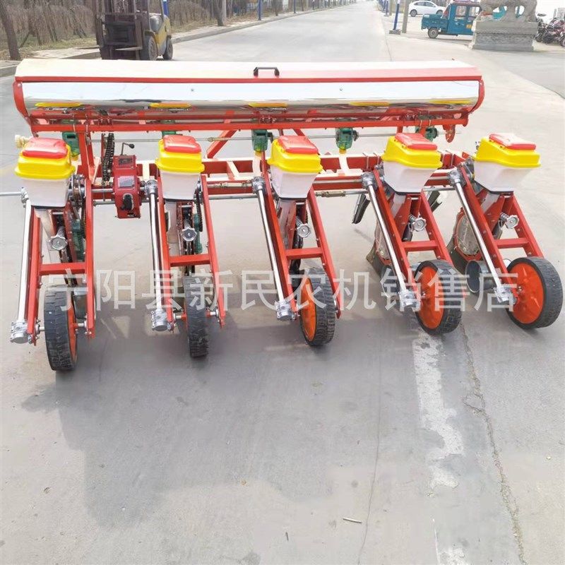 速发内蒙古地区用悬浮式黄肥机种机玉米点播播绿豆高粱播种机带施
