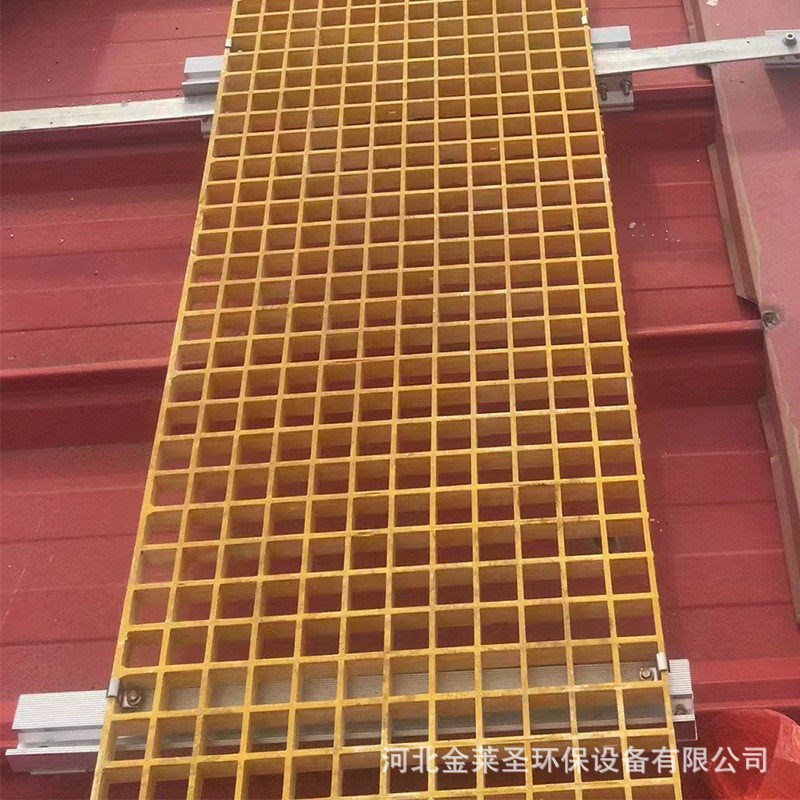 速发8厚洗车房玻璃钢格栅排水沟盖板走道格栅板地沟光伏树池网格