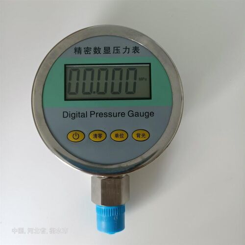 速发不锈钢精密数显压力表0-1.6mpa水压液表压数字压力表 电子压