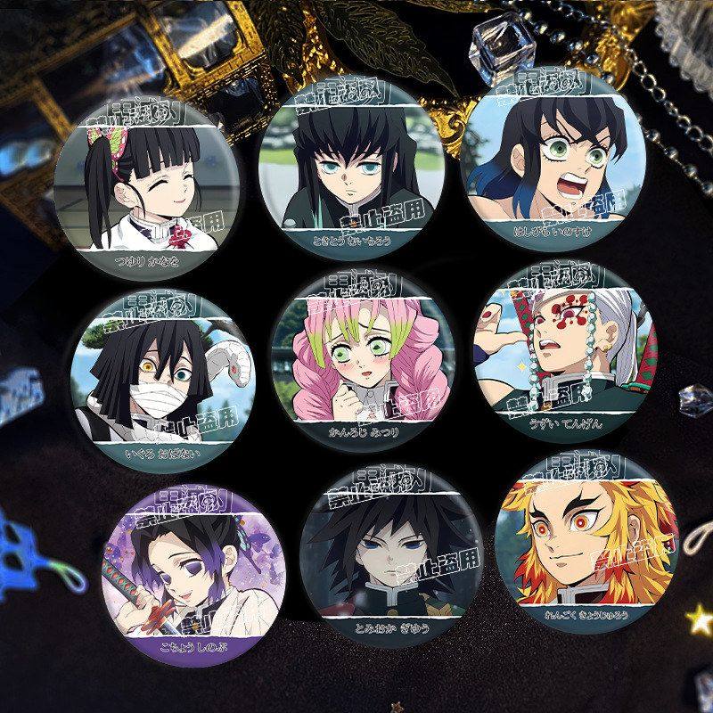 鬼灭之刃周边镭射吧唧原画二创无一郎蝴蝶忍徽章富冈义勇宇髓天元,模玩/动漫/周边/娃圈三坑/桌游,动漫徽章/立牌,淘宝优惠券,粉丝福利购,淘宝优惠卷