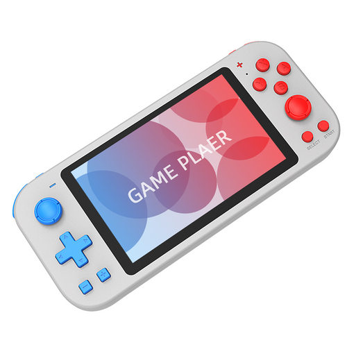 新款5.1寸大屏掌上PSP游戏机8G掌机蓝红配色双人掌机非swchitlite