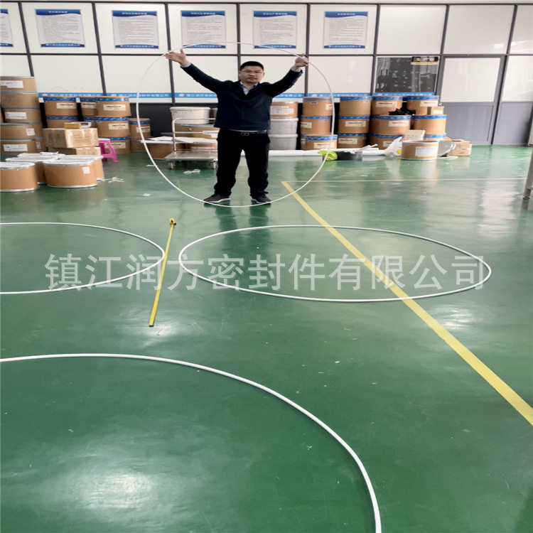 大规格PTFE车削垫片密封圈