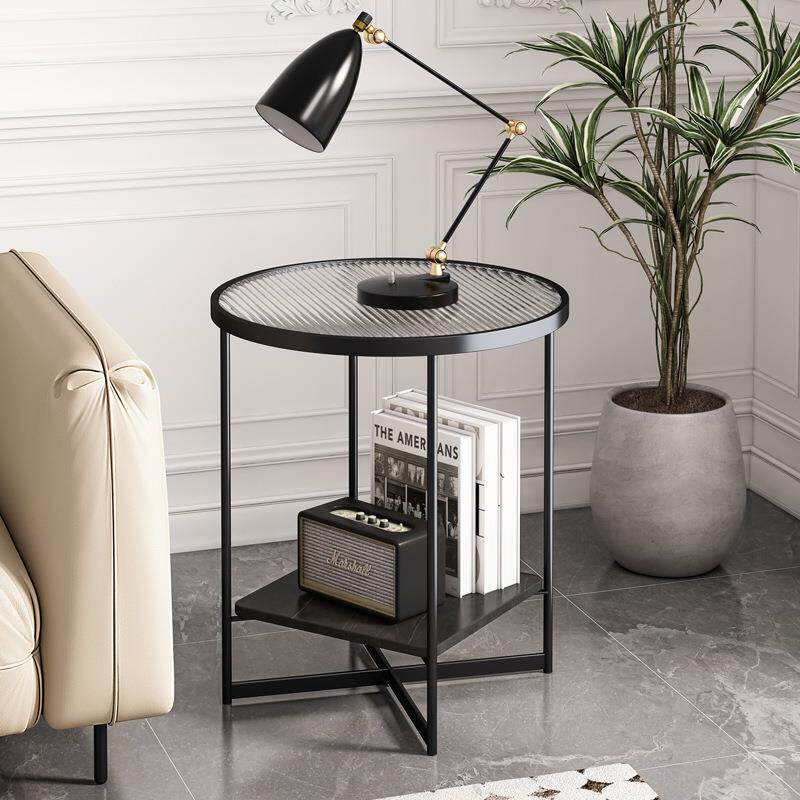 沙发边几家用客厅小圆桌边几茶几轻奢高级感简约角几小户型