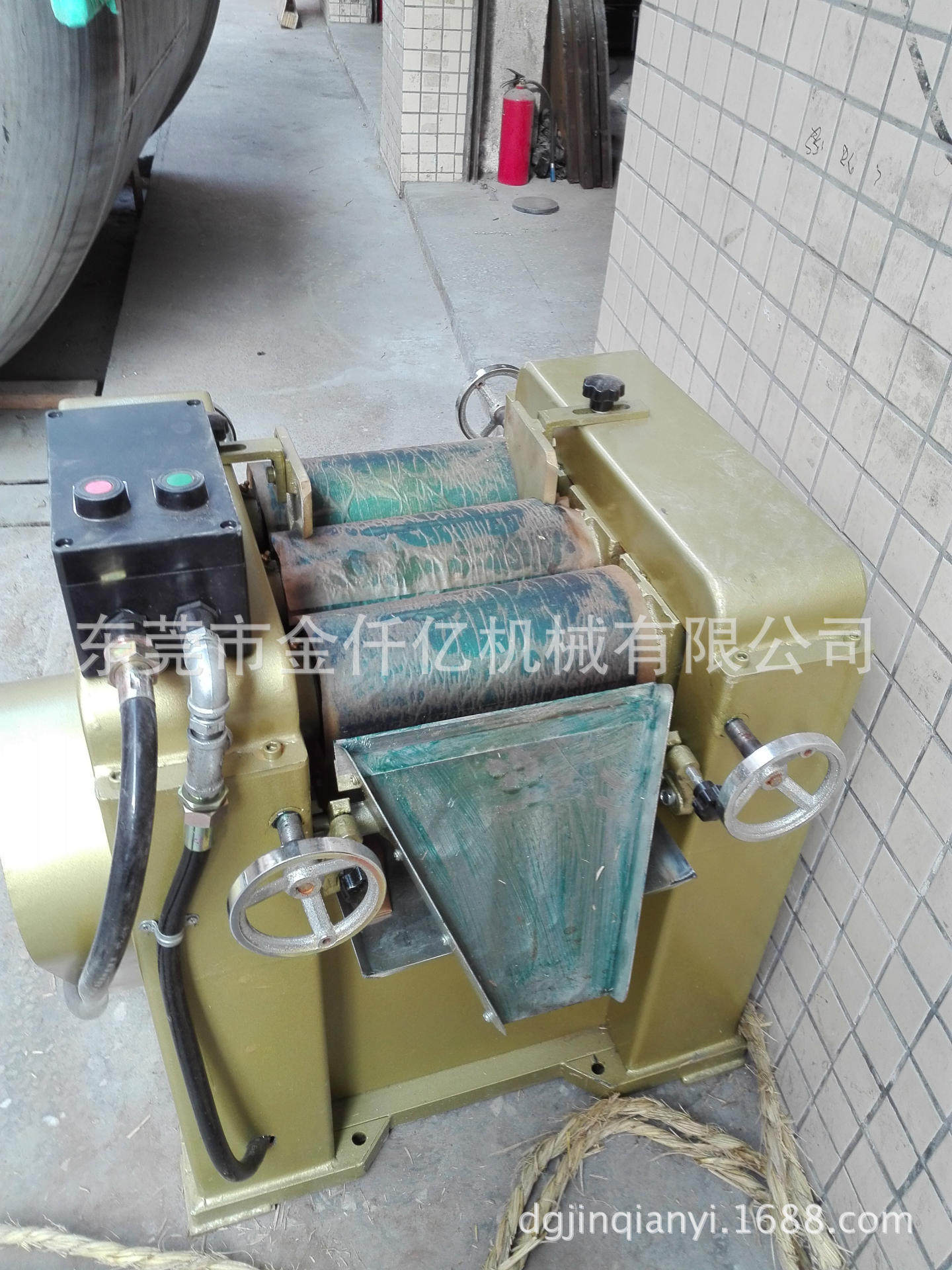 金仟亿变频三辊研磨机油漆油墨