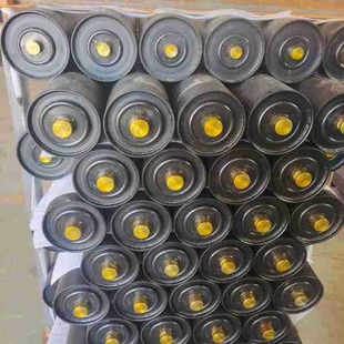 河北鹏飞输送机托辊 梳型螺旋三联矿用标准托辊