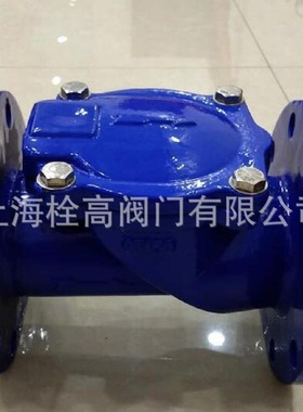 法兰橡胶板止回阀 HC44X-16橡胶板止回阀 不锈钢橡胶板止回阀
